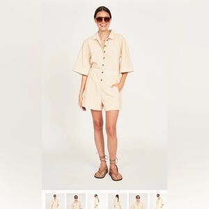 NEW Mirth Cream Jumpsuit